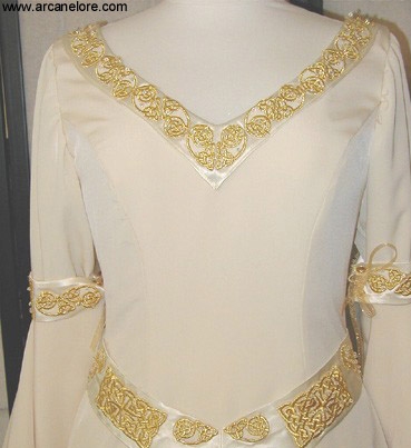Celtic Medieval Renaissance Wedding Gown