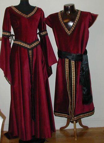 Celtic Medieval Renaissance Wedding Gown