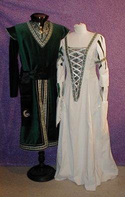 Tudor Elizabethan Renaissance Wedding Gowns Celtic Period Wedding